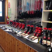 Ski Shop. Photo by White Pine Resort.