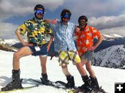 Hawaiian Shirt Day. Photo by White Pine Resort.