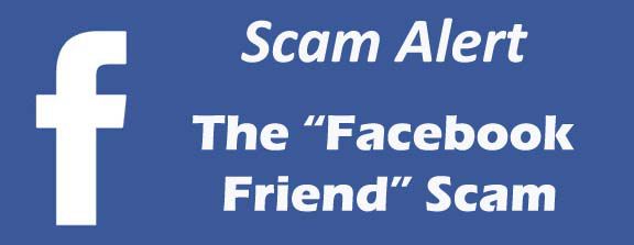 Facebook scam. Photo by .