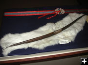 Sheep Horn bow. Photo by Museum of the Mountain Man.