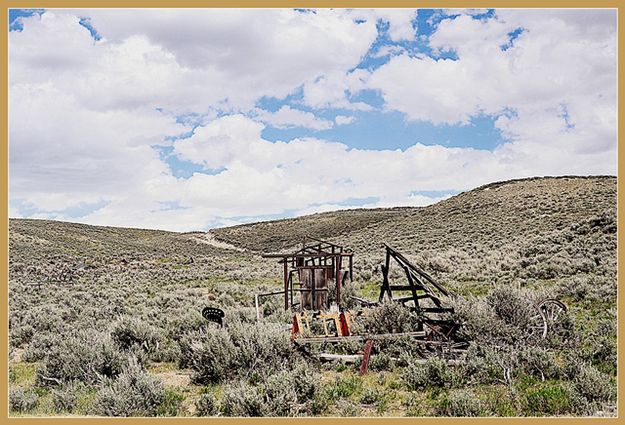 Retired Ranch Implements. Photo by Terry Allen.