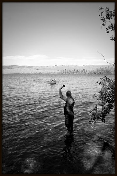 Ringing Last Boat In. Photo by Terry Allen.