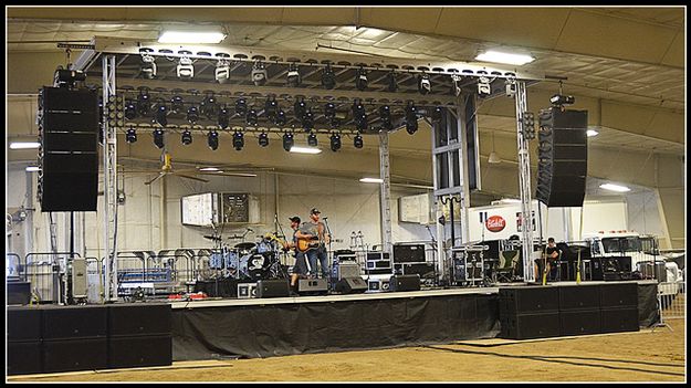 The Big Stage. Photo by Terry Allen.