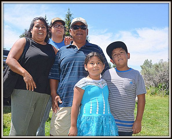 The Pozos Family. Photo by Terry Allen.