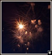 Fireworks. Photo by Terry Allen.