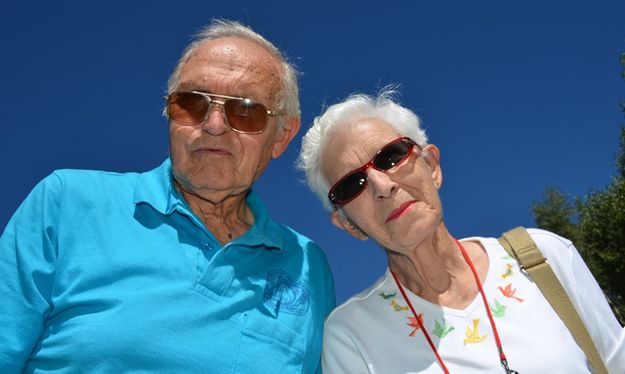 Dick and Ruth. Photo by Terry Allen.