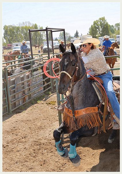 Landa and Rooster. Photo by Terry Allen.