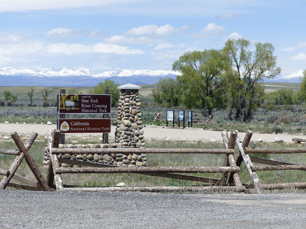 Park entry sign. Photo by Pinedale Online.