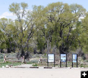 Entry to historical park. Photo by Pinedale Online.