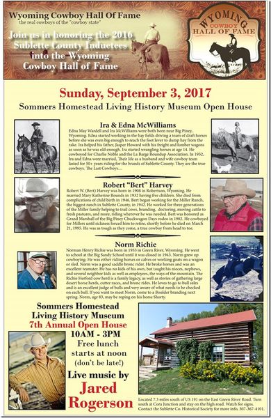 Wyoming Cowboy Hall of Fame. Photo by Wyoming Cowboy Hall of Fame.