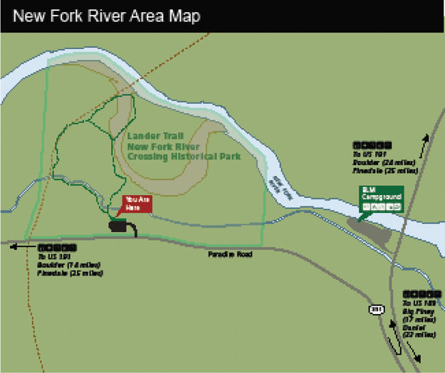 Park Map. Photo by New Fork Park.