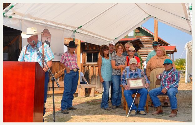 Norm Ritchie Award. Photo by Terry Allen.