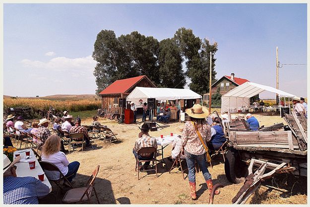 Gathered to Celebrate. Photo by Terry Allen.