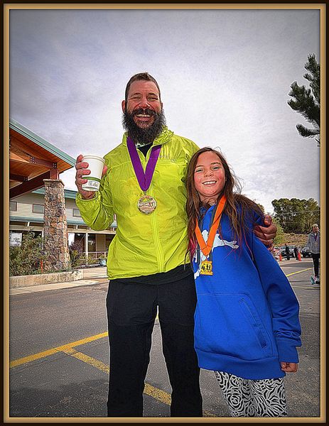 The Kainer Running Team. Photo by Terry Allen.