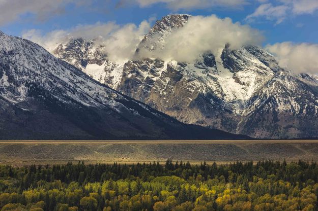 Mt Moran. Photo by Dave Bell.