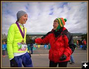 Half Marathon Winner. Photo by Terry Allen.