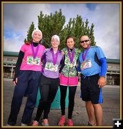 Local Running Team. Photo by Terry Allen.