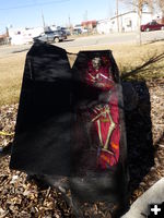Coffin. Photo by Dawn Ballou, Pinedale Online.