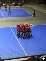 Big Piney girls volleyball. Photo by Ranae Pape.