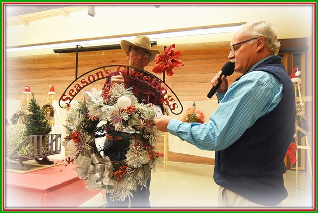 Jay Reads the Particulars. Photo by Terry Allen.