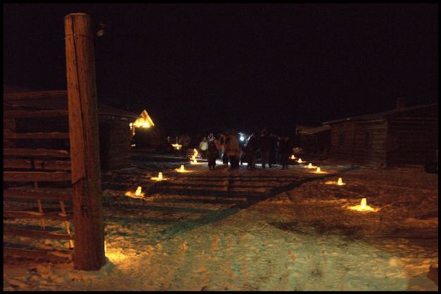 Approaching the Stable. Photo by Terry Allen.