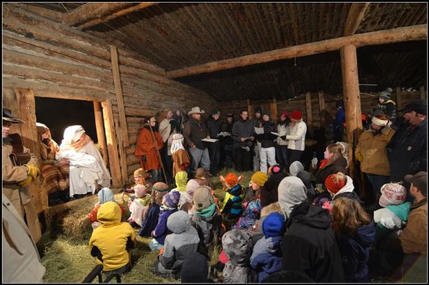 Everyone Sings Christmas Songs. Photo by Terry Allen.