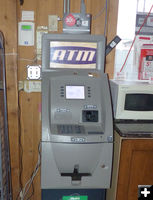ATM. Photo by Dawn Ballou, Pinedale Online.