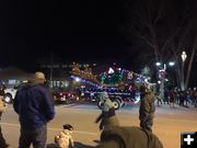 Watching the parade. Photo by Katherine Peterson.