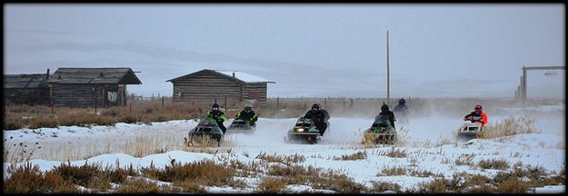 Historic Cabin Start. Photo by Terry Allen.