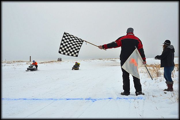 Finish. Photo by Terry Allen.