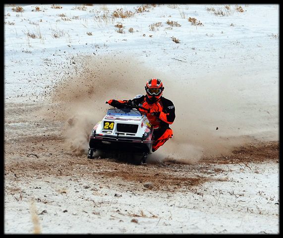 #24 Digging In. Photo by Terry Allen.