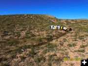 Oil dump. Photo by Bureau of Land Management.