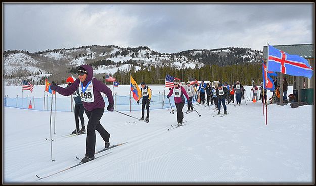 Nordic Classic Start. Photo by Terry Allen.