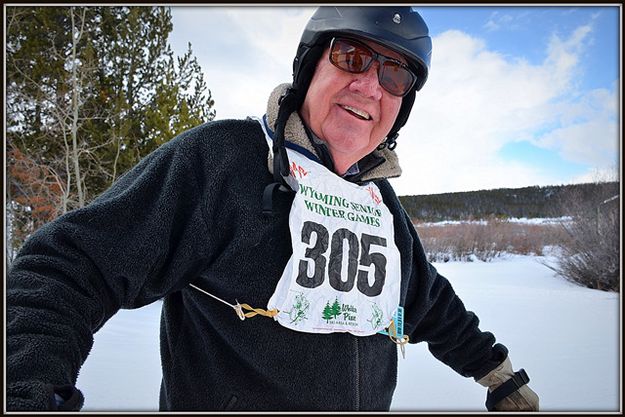 Ole Skinner's Epic Enthusiasm. Photo by Terry Allen.