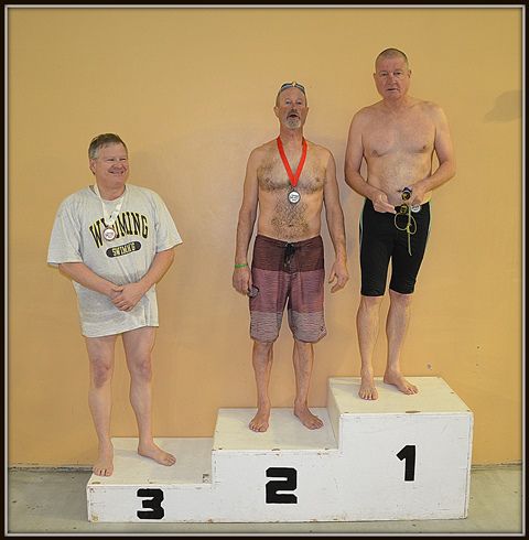 100 Meter Freestyle Winners. Photo by Terry Allen.