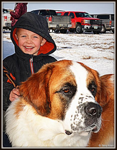 Alex and Bella. Photo by Terry Allen.