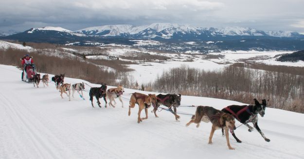 Upper Green. Photo by International Pedigree Stage Stop Race.