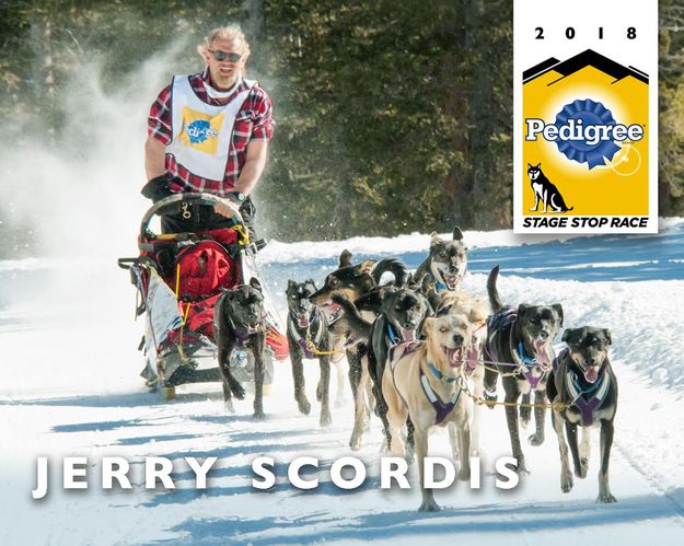 #1 Jerry Scdoris. Photo by International Pedigree Stage Stop Race.