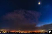 Pinedale Burning. Photo by Dave Bell.