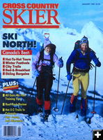 Cover of Cross Country Skier Magazine. Photo by Pinedale Online.