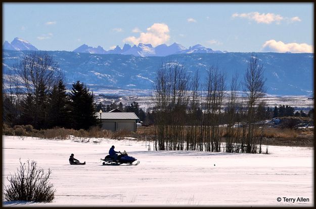 Setting the Course. Photo by Terry Allen.