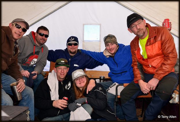 The Warming Hut. Photo by Terry Allen.