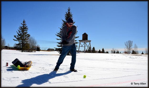 Ray with his Amazing Karate Drive. Photo by Terry Allen.