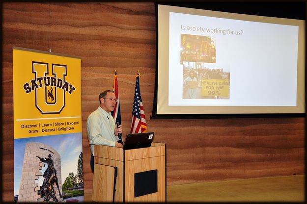 Dr. Robert Godby. Photo by Terry Allen.