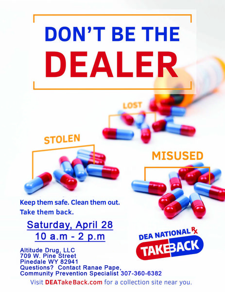 Prescription Drug Take Back Day. Photo by .