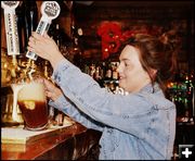 Brewmaster Emily Johnston. Photo by Terry Allen.