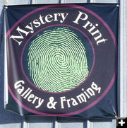 Mystery Print Gallery. Photo by Dawn Ballou, Pinedale Online.