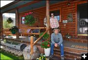 Jim Brost and Family at Home. Photo by Terry Allen.