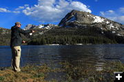 Fishing Big Sandy Lake. Photo by Fred Pflughoft.