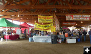Food Vendors. Photo by Dawn Ballou, Pinedale Online.